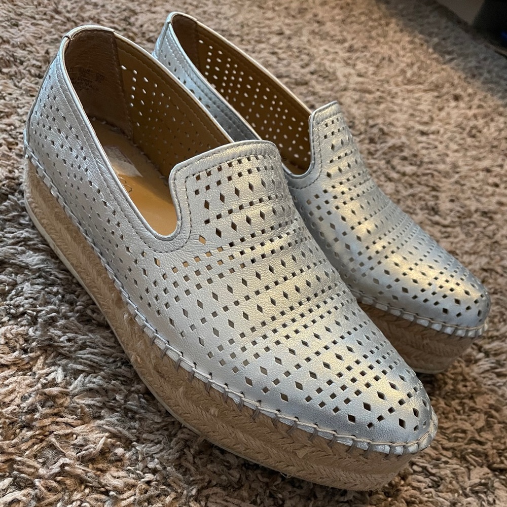Franco Sarto slip on shoes.